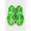 Green Triple S sneakers