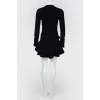 Short dress with frills