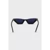 Rectangular sunglasses