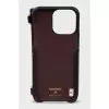 Quilted Leather Case for iPhone 15 Pro Max
