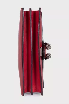 Red bag with Dionysus decor