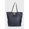 Citadine embossed leather bag