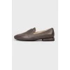 Loafers brown with pointed toes