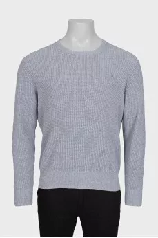 Men's gray sweater