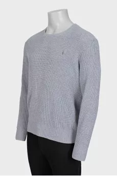 Men's gray sweater