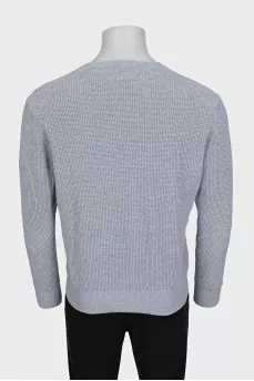 Men's gray sweater