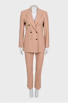 Classic double-breasted suit
