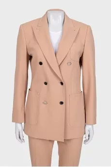 Classic double-breasted suit