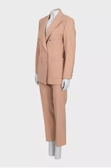 Classic double-breasted suit