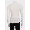 Fitted crew neck t-shirt
