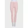 Pink skinny jeans