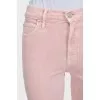 Pink skinny jeans
