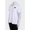Straight fit logo t-shirt with tag