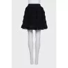 Black skirt with elastic