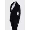 Fitted cardigan with buttons
