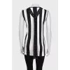 Black and white striped T-shirt