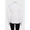 White jumper with embroidery