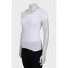 Slim-fitting T-shirt with brand logo