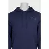 Men's purple sweatshirt with brand logo