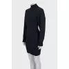 Fitted dress with voluminous sleeves