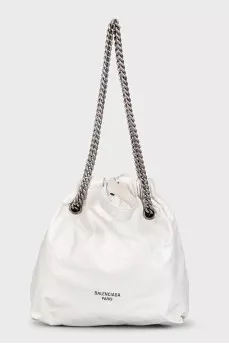 White Crush Bucket Bag