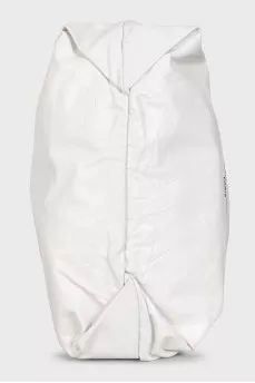 White Crush Bucket Bag