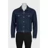 Men's blue denim jacket