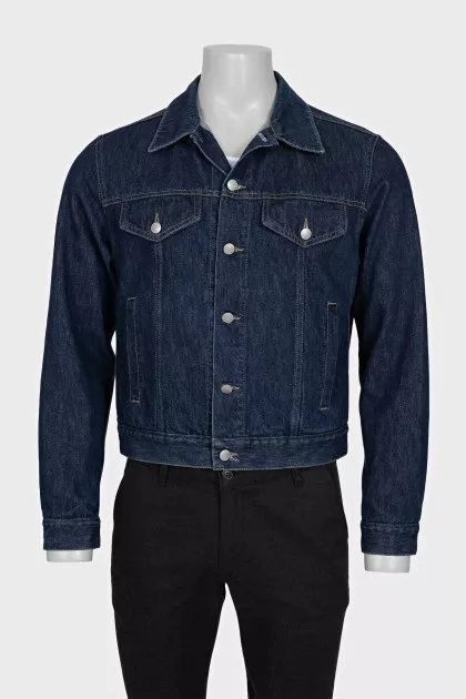 Men's blue denim jacket
