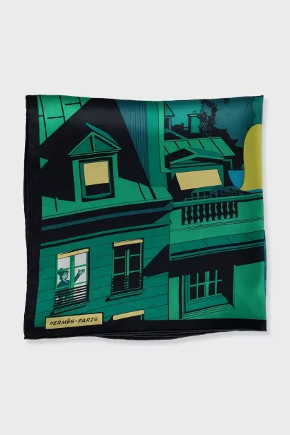 Minuit au Faubourg scarf