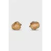 Camellia earrings
