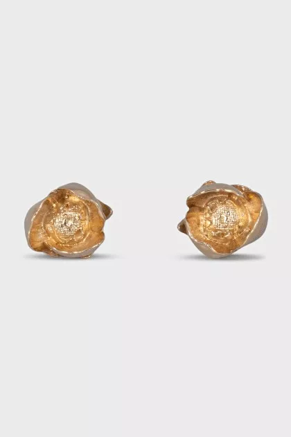 Camellia earrings