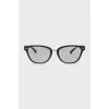Black glasses with gradient lenses