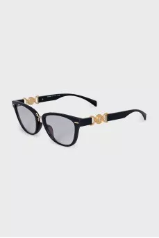 Black glasses with gradient lenses