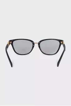 Black glasses with gradient lenses