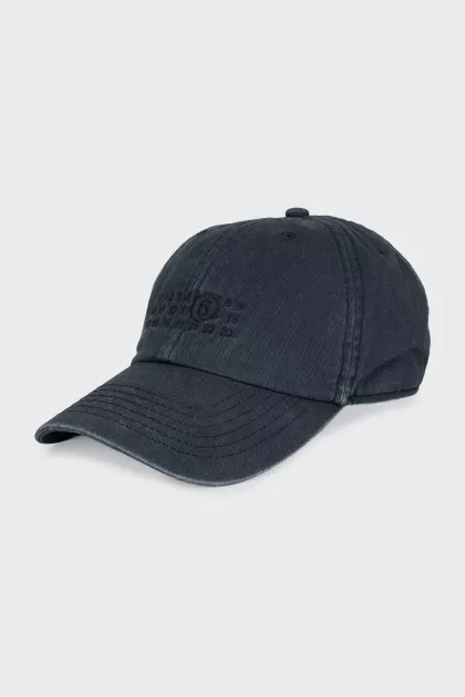 Men's cap with branded embroidery