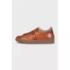 Men's insulated leather sneakers