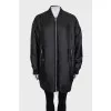 Oversized black jacket