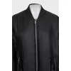 Oversized black jacket