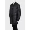 Oversized black jacket