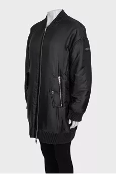 Oversized black jacket