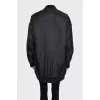 Oversized black jacket