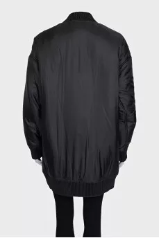 Oversized black jacket