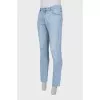 Men's light blue skinny fit jeans