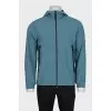 Men's zippered windbreaker