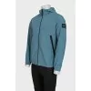 Men's zippered windbreaker