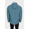 Men's zippered windbreaker