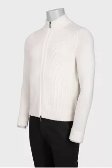 Men's merino wool cardigan
