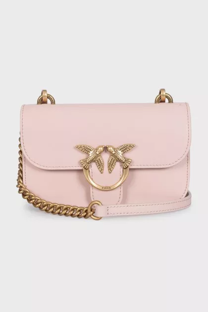 Light pink crossbody bag