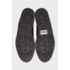 Men's boots with a zipper