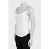 White tank top with decorated top